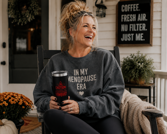 Hot Flash Loading™ Funny Menopause Support Tumbler -20oz